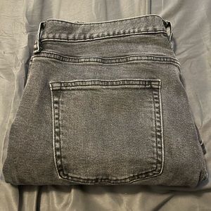 Old Navy branded Black Ripped Style Charcoal/Black Grey Denim Jeans